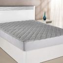 Amazon Brand - Solimo 500 GSM Mattress Topper 78" x 72" - King Size, Grey...