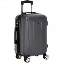 Solimo 56.5 cm Hardsided Luggage with TSA Lock, Grey...