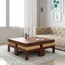 Amazon Brand - Solimo Acamar Solid Sheesham Wood Coffee Table...