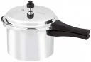 Amazon Brand - Solimo Aluminium Outer Lid Pressure Cooker, 5 L (Non-Induction Base)...
