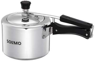 Amazon Brand - Solimo Aluminium Inner Lid Pressure Cooker 3 L (Induction Compatible)