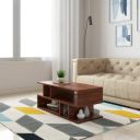 Amazon Brand - Solimo Areca Engineered Wood Coffee Table...