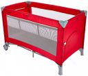 Amazon Brand - Solimo baby bedside Crib/Cot, Red...