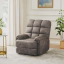 Solimo Biela Single Seater Fabric Recliner (Brown)...