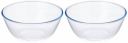 Solimo Borosilicate Glass Mix Bowl | Set of 2 | 2,650 ML Each...