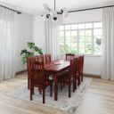 Solimo Cantrip Solid Sheesham Wood 8 Seater Dining Table with 8 Chairs...