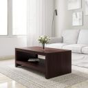 Solimo Capella Engineered Wood Espresso Finish Modern Coffee Table (Brown)...