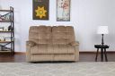 Solimo Capri 2 Seater Fabric Recliner (Mocha)...