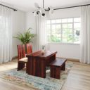 Solimo Clucy Four Seater Dining Table...