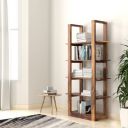 Solimo Coetzee 5 Tier Bookshelf ...