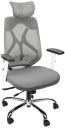 Amazon Brand - Solimo Comber High Back Mesh Office Chair (Grey & White)...