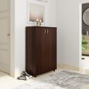 [Extra ₹3325 OFF] Solimo Conga Engineered Wood Shoe Rack (Dark Elm Finish)...