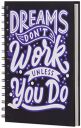 Amazon Brand - Solimo Daily Planner and Organizer, To Do List, Undated Hard Bound Planner, 150 Pages (Dreams)...