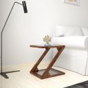 Solimo Emursun Modern Glass Side Table...