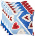 Amazon Brand - Solimo Printed Microfibre Filled Cushion, Atrial Autumn, 16 x 16 inch (40.6 x 40.6 cm), Set of 5...