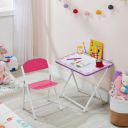 Solimo Folding Study Table and Chair Set for Kids...