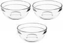 Solimo Glass Bowls set (3 pieces, 370ml)...