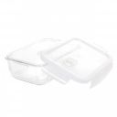 Amazon Brand - Solimo Glass Containers  Set of 4 Square ...