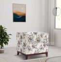 Amazon Brand - Solimo Halley 1 Seater Sofa (Fabric, Multicolour-1)...