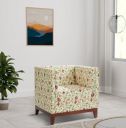 Amazon Brand - Solimo Halley 1 Seater Sofa (Fabric, Multicolour-2)...
