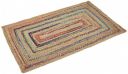 Amazon Brand - Solimo Jute Braided Carpet for Living and Bedroom, Rectangular, Multicolour, 3 x 5 ft...