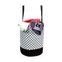 Solimo Laundry Bag, Polka, Grey...