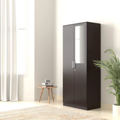 Amazon Brand - Solimo Madray Engineered Wood Wardrobe, 2 Door