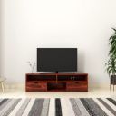 Solimo Manna Solid Sheesham Wood Wall Mounted TV Unit...
