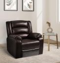 [Extra ₹5452 OFF] Solimo Mars 1 Seater Leatherette Recliner (Brown)...