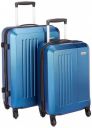 Solimo Murray Hardside Trolley, Blue, Set of 2 (55cm + 66cm)...