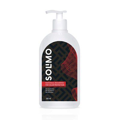 Amazon Brand - Solimo Natural Colour Protect Shampoo, 500ml