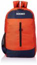 Solimo Nylon BACKPACK, 23 Ltr, (ORANGE/NAVY)...