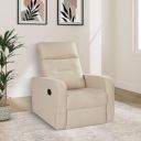 Amazon Brand - Solimo Olvera 1 Seater Fabric Recliner (Beige)...