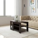 Amazon Brand - Solimo Persi Engineered Wood Coffee Table (Wenge)...
