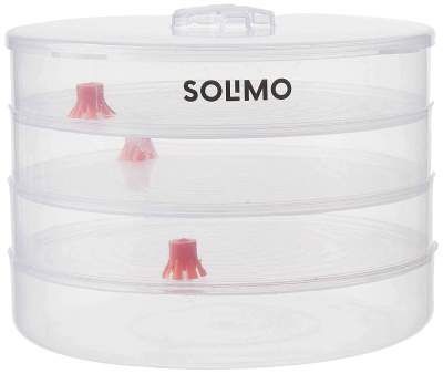 Amazon Brand - Solimo Plastic Sprout Maker with 4 Containers