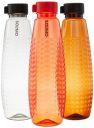 Solimo Plastic Water Bottles | Set of 3 1 Ltr...