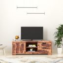 Solimo Portici Solid Sheesham Wood TV Cabinet 2 Shelves...