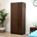 Amazon Brand - Solimo Pyxis Engineered Wood Wardrobe Mahogany , 2 Doors...