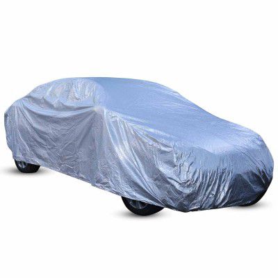 Solimo Sedan Car Cover, Silver(New Dzire, Xcent, Indigo, Tata Tigor, Logan, Cedia, etc.)