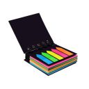 Solimo Self Stick Wiro Notepad Set of 2 * 3 Sticky Notes Multi Color Arrow Flags Set for Office Going Boys and Girls...
