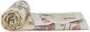 Solimo Single Microfiber Quilt | 100% Microfiber Exterior | 120 GSM | for Mild Winters and AC Rooms (Lilac Ferns)...