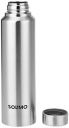 Amazon Brand - Solimo Slim Stainless Steel Water Bottle, 1 L (Pack of 1)...