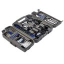 Amazon Brand - Solimo SOL_HI_103 Plastic Household Tool Kit (Dark Blue, 53-Pieces)...