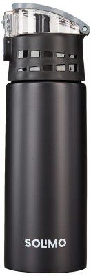 Amazon Brand - Solimo Stainless Steel Insulated 24 Hour Hot or Cold Water Bottle