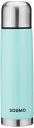 Solimo Stainless Steel Insulated 24 Hours Hot or Cold Bottle Thermos Flask, 1000 ml, Deep Blue...