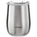 Solimo Stainless Steel Tumbler -300ml Coffee Mug (Silver Steel Finish)...