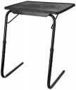 Solimo Swerve Height Adjustable Plastic Laptop & Utility Table with Cup Holder (Black)...