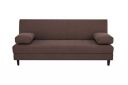 Amazon Brand - Solimo Tempel Fabric 3 Seater Sofa cum Bed (Dark Brown)...