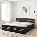 Solimo Vega Engineered Wood Hydraulic Half Lift-on King Bed...