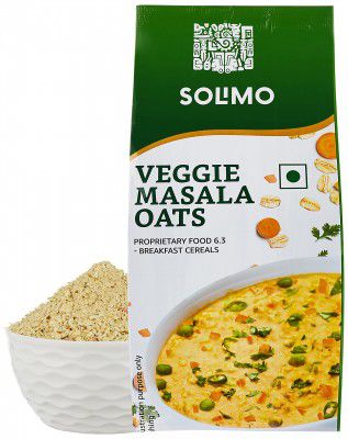 Solimo Veggie Masala Oats 500g